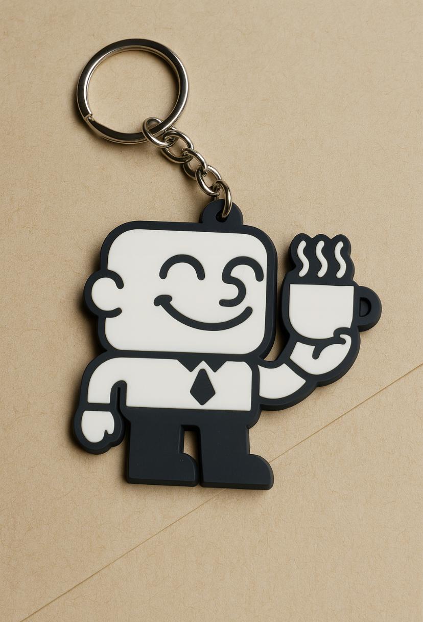 Brew Block Key Ring